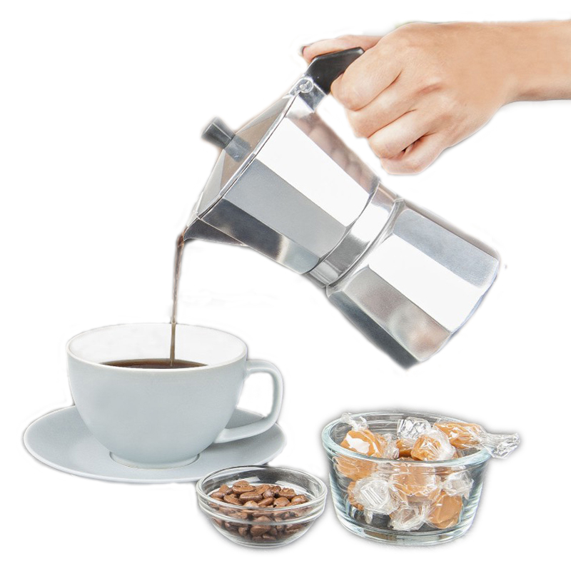 Hero Coffee Equipment - 알루미늄 에스프레소 메이커 라떼 커피 메이커