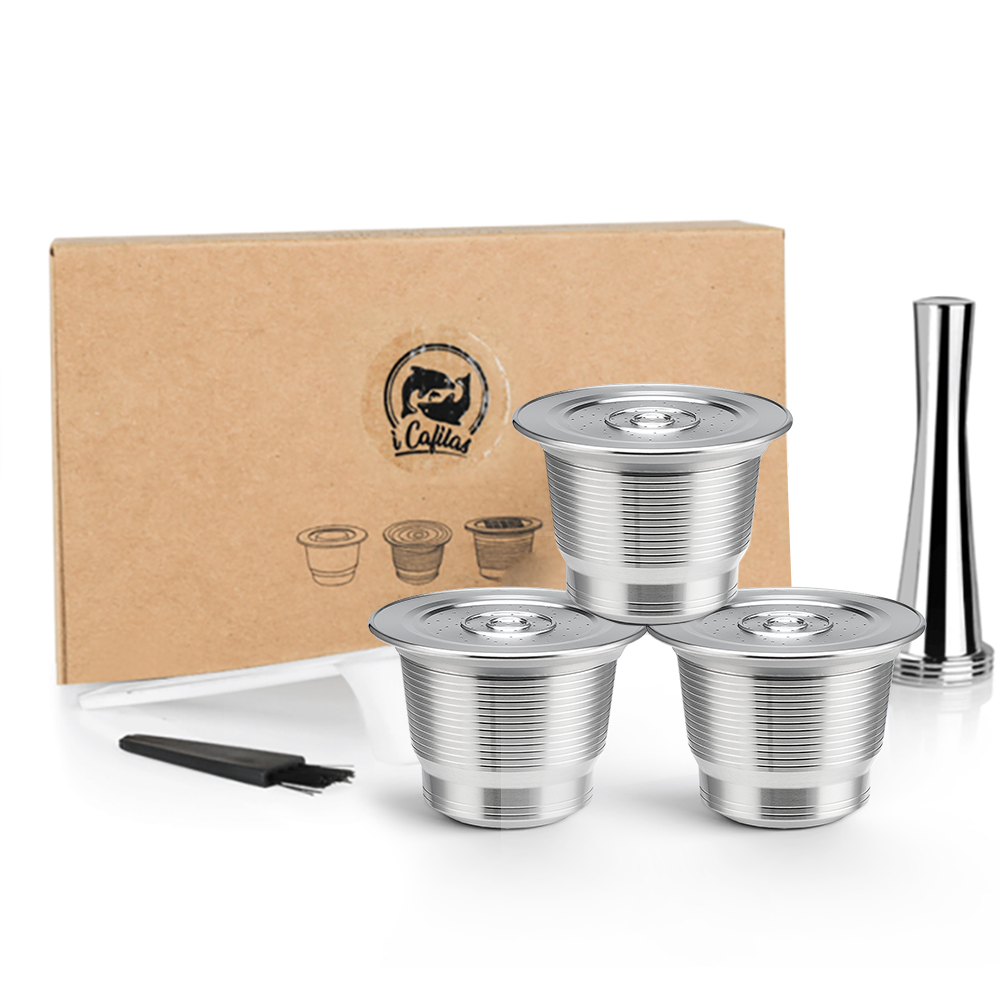 Hero Coffee Equipment - 네스프레소 재사용 가능한 커피 캡슐 스테인레스