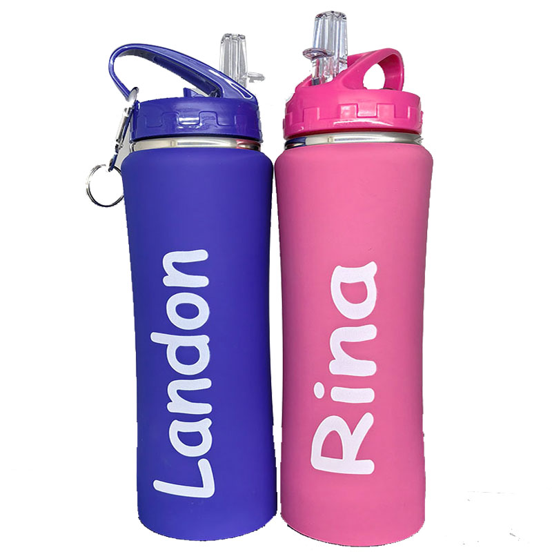 Outdoor Coffee Equipment - 사진과 이름이 새겨진 개인 맞춤형 병,