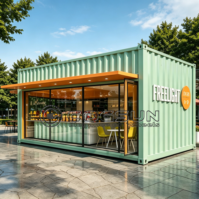Coffee Equipment Store - 코그선 모던 컨테이너 상업용 매장 야외