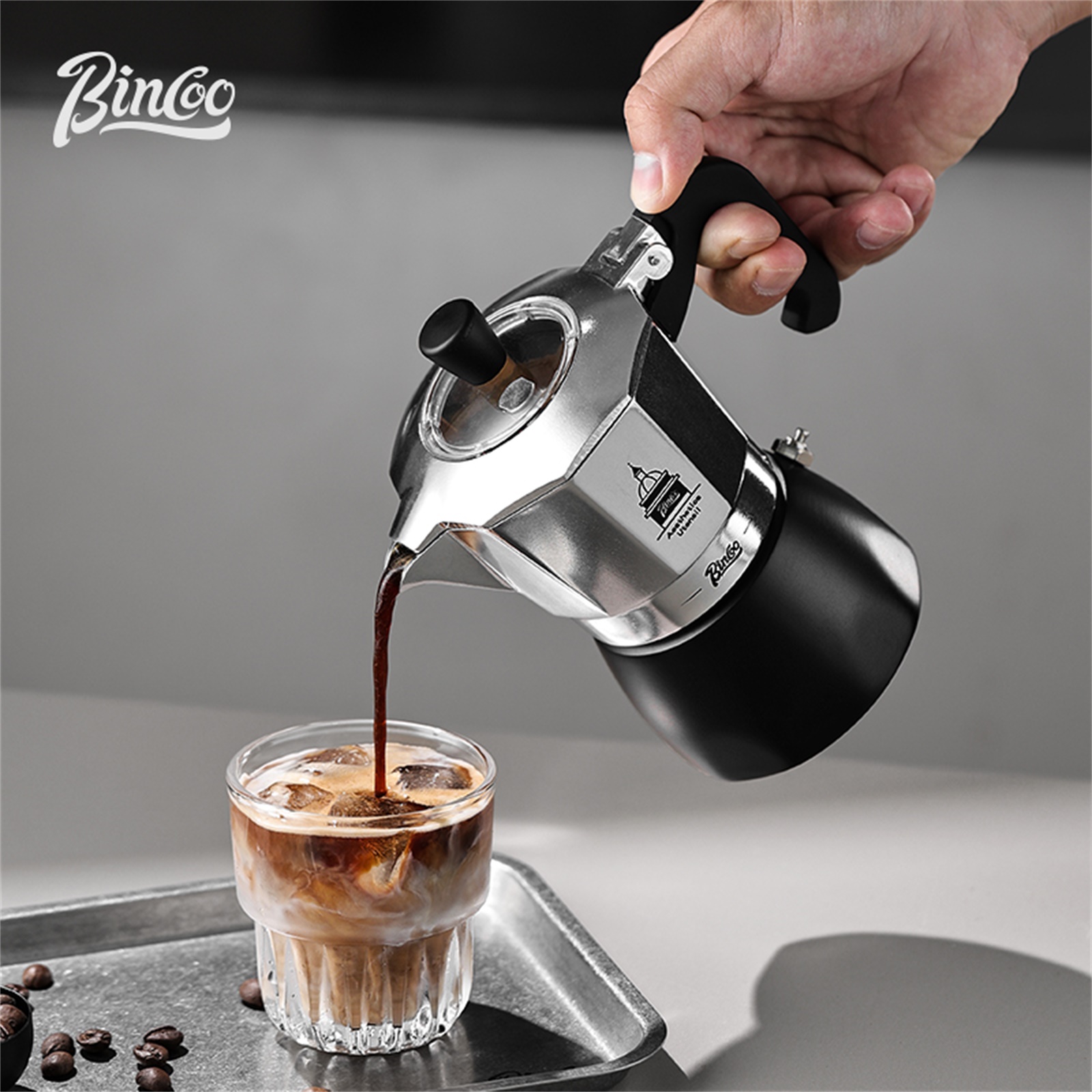 Hero Coffee Equipment - BINCOO 더블 밸브 모카 포트, 에스프레소