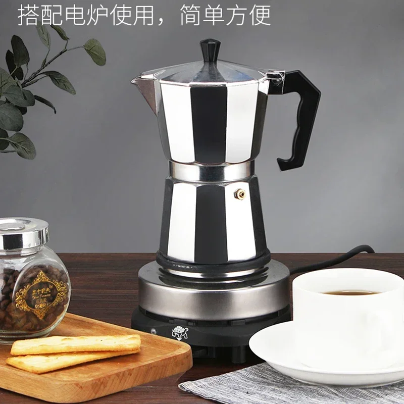 Hero Coffee Equipment - 150 300 600 알루미늄 모카 포트,