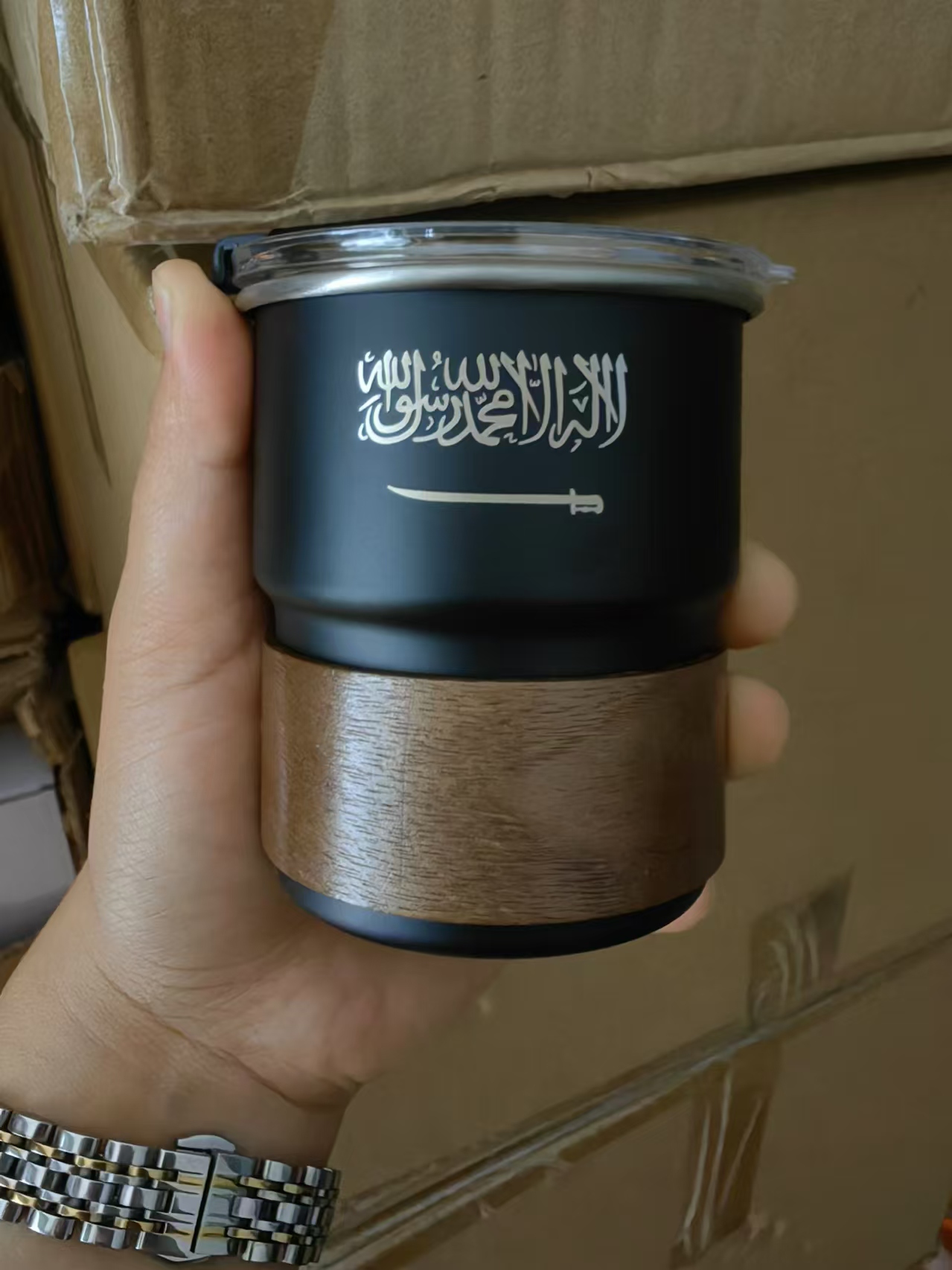 뚜껑이 달린 스테인리스 스틸 컵 맥주 머그잔, 사우디  - Outdoor Coffee Equipment 리뷰 및 가격