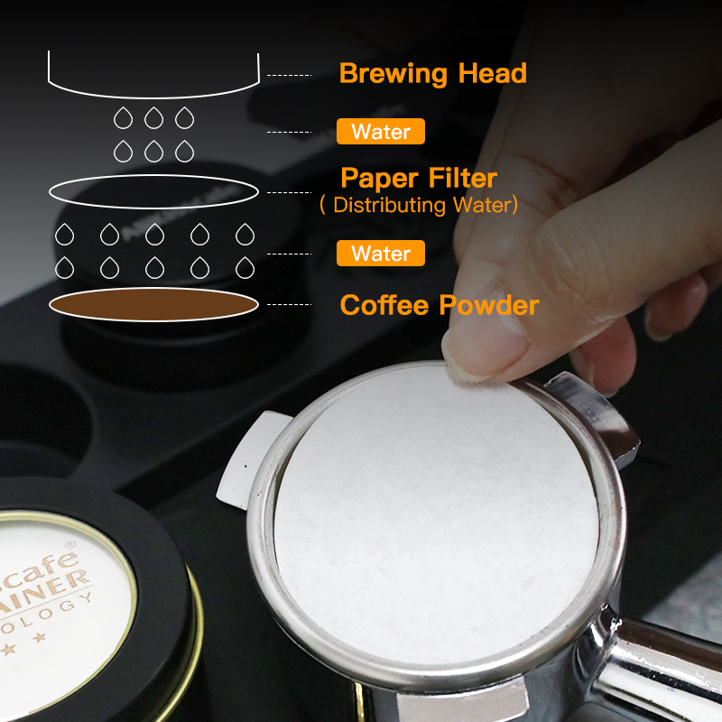 커피 필터 종이 일회용 100pcs 보조 워터 필터 5 - Hero Coffee Equipment 리뷰 및 가격