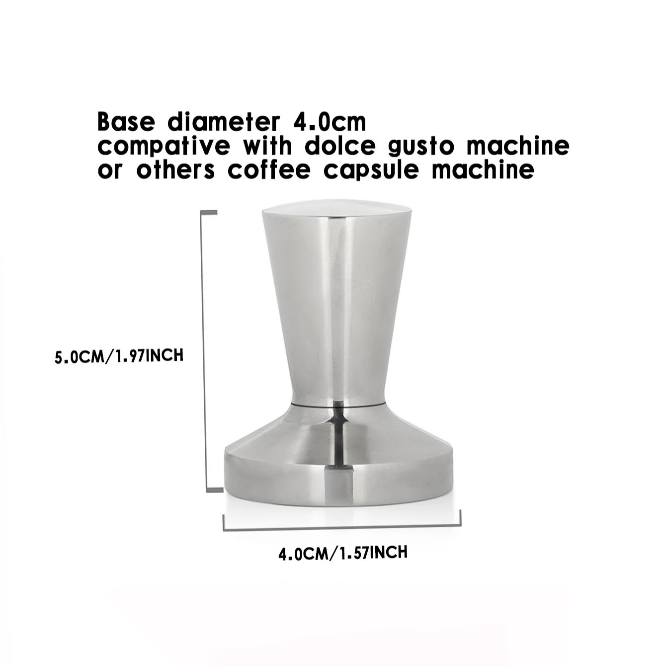 스테인레스 스틸 스마트 돌체 구스토 커피 탬퍼 40MM - Hero Coffee Equipment 리뷰 및 가격