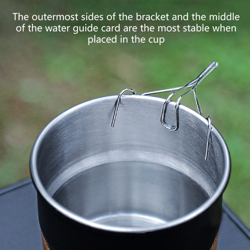 스틸 커피 스파우트 컨트롤 피팅은 휴대용 커피 와이어  - Outdoor Coffee Equipment 리뷰 및 가격