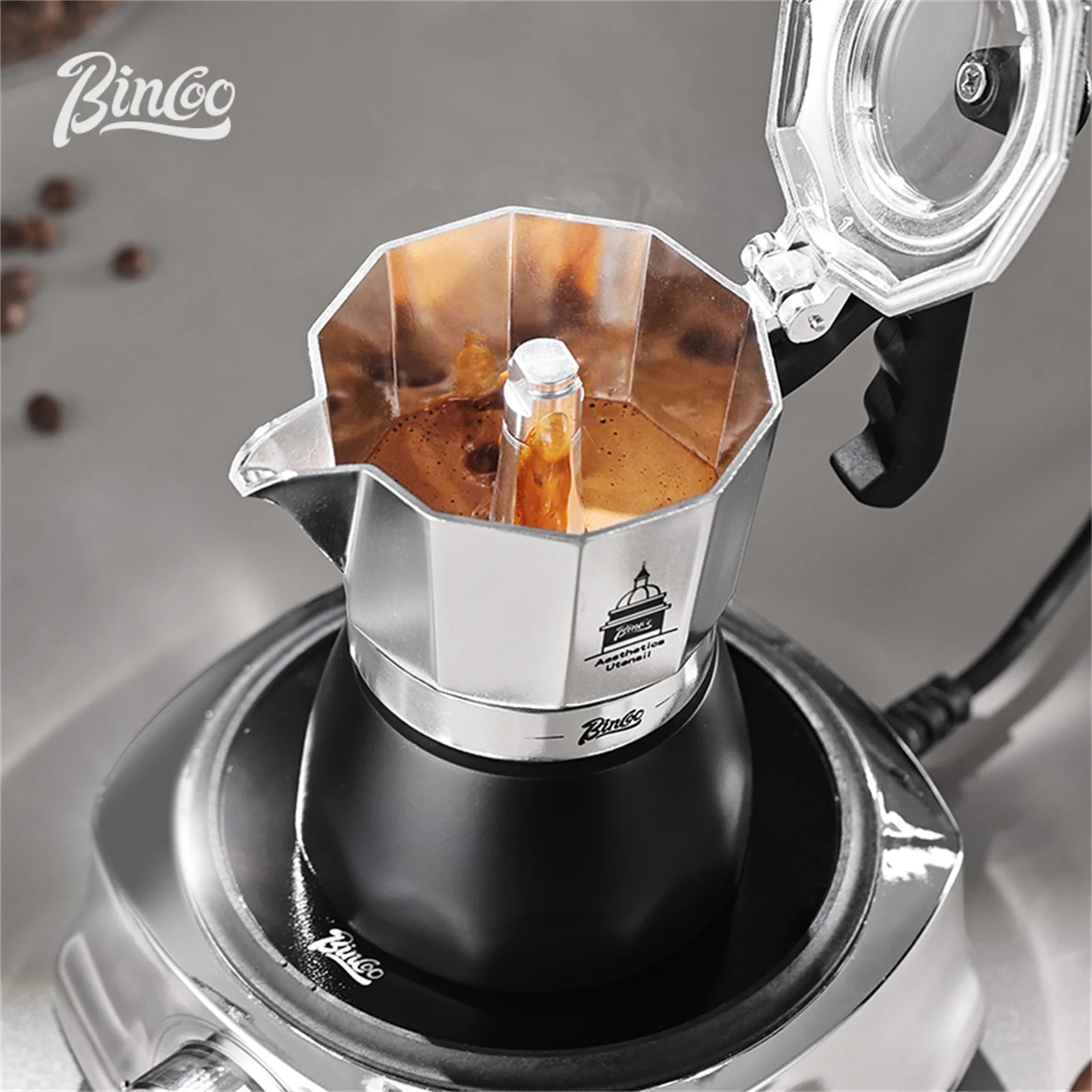 BINCOO 더블 밸브 모카 포트, 에스프레소 추출 커 - Hero Coffee Equipment 리뷰 및 가격