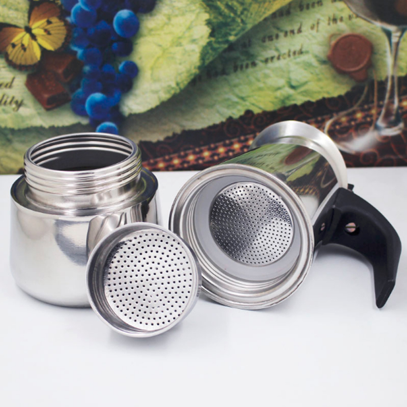 휴대용 에스프레소 커피 메이커 모카 포트, 스테인레스  - Hero Coffee Equipment 리뷰 및 가격