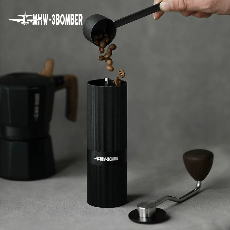 MHW-3BOMBER 수동 에스프레소 그라인더, 6단계 - Hero Coffee Equipment 리뷰 및 가격