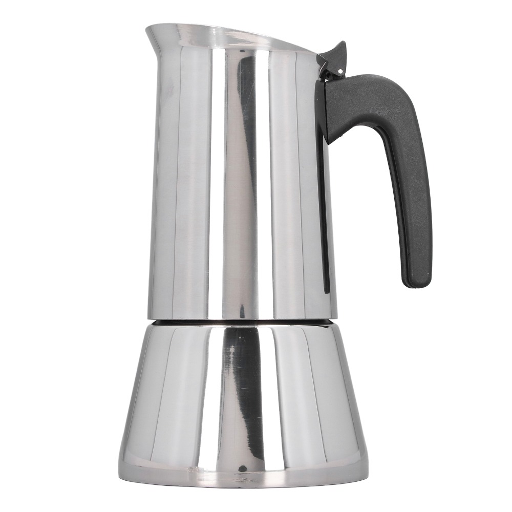 스테인리스 스틸 모카포트 대용량 실버 스토브탑 모카포트 - Hero Coffee Equipment 리뷰 및 가격