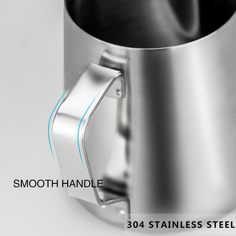 우유 Frother 주전자 스테인레스 스틸 용기 100 - Hero Coffee Equipment 리뷰 및 가격