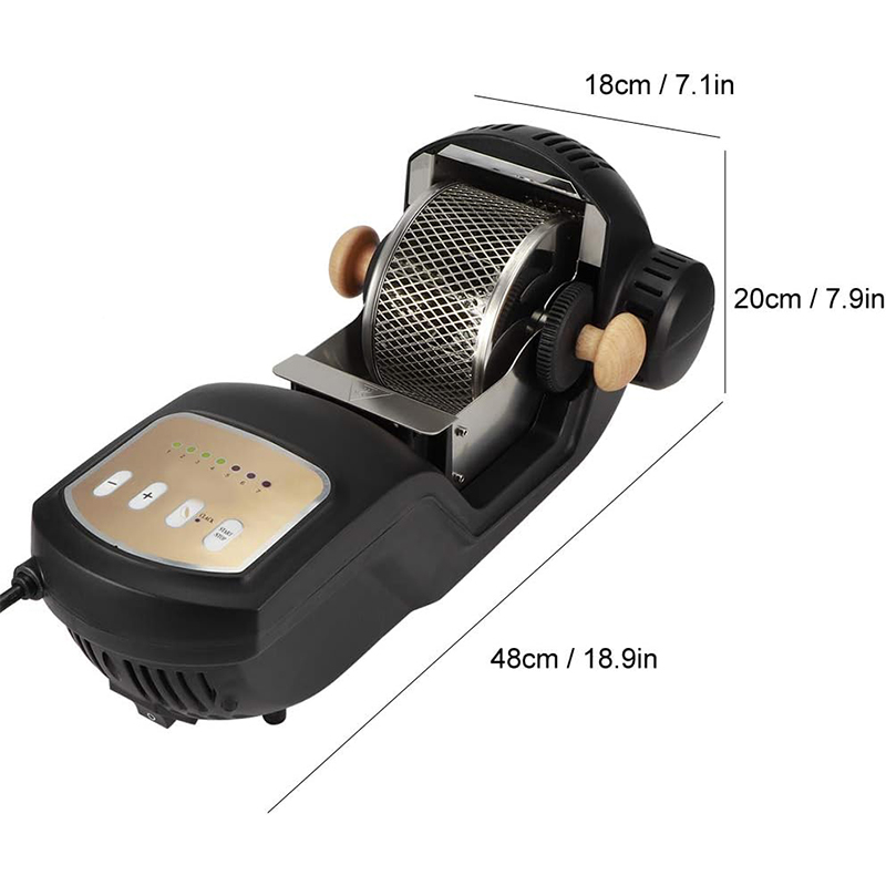 수제 300G 용량 1600W 휴대용 데스크탑 커피 로 - Coffee Equipment Philippines 리뷰 및 가격